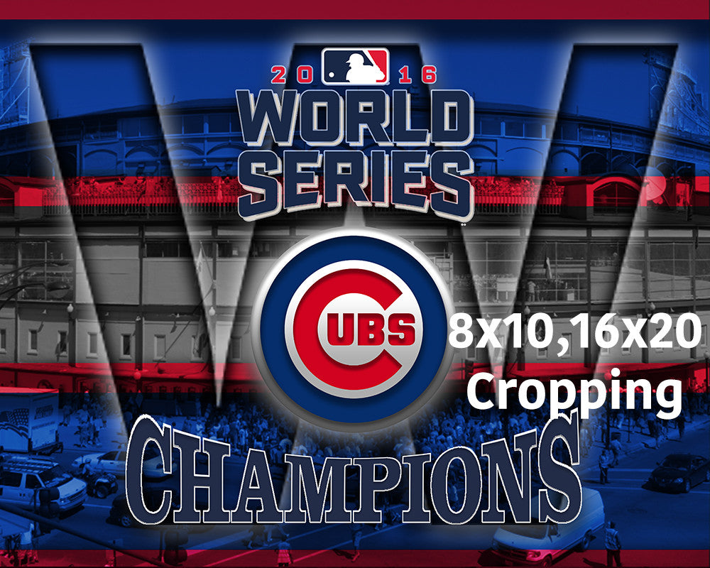 Chicago Cubs World Series Poster, Cubs World Series Artwork Cubs