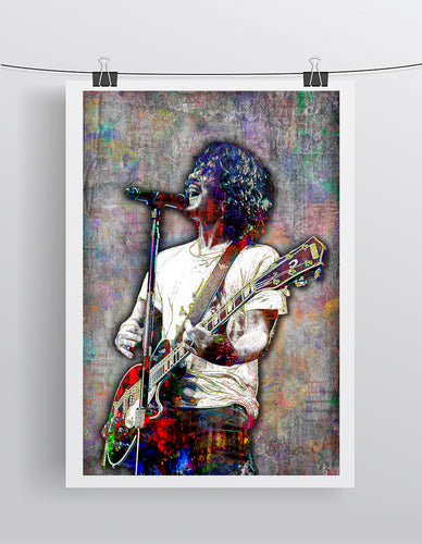 Chris Cornell Tribute Poster, Chris Cornell Tribute Fine Art Poster