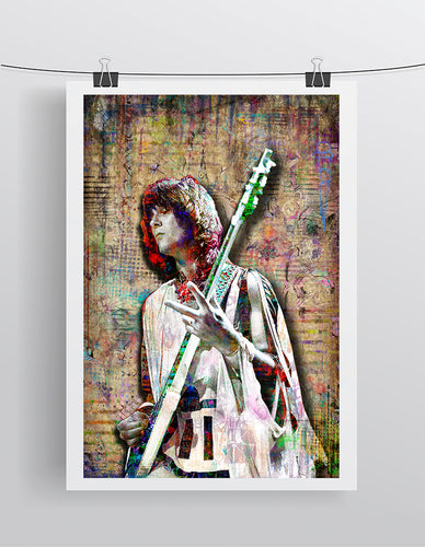 Chris Squire of YES Poster, Yes Tribute Fine Art
