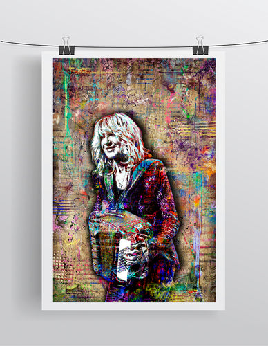 Christine McVie Poster, Christine McVie of Fleetwood Mac Tribute Fine Art