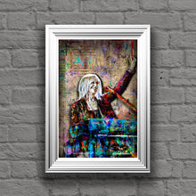 Christine McVie Poster, Christine McVie of Fleetwood Mac Keyboard Tribute Fine Art