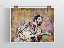 Chuck Berry Poster, Chuck Berry Tribute Fine Art