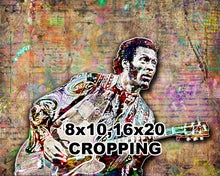 Chuck Berry Poster, Chuck Berry Tribute Fine Art