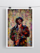 Clarence Clemons Poster, Bruce Springsteen and The E Street Band Gift, Clarence Clemons Tribute Fine Art