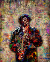 Clarence Clemons Poster, Bruce Springsteen and The E Street Band Gift, Clarence Clemons Tribute Fine Art