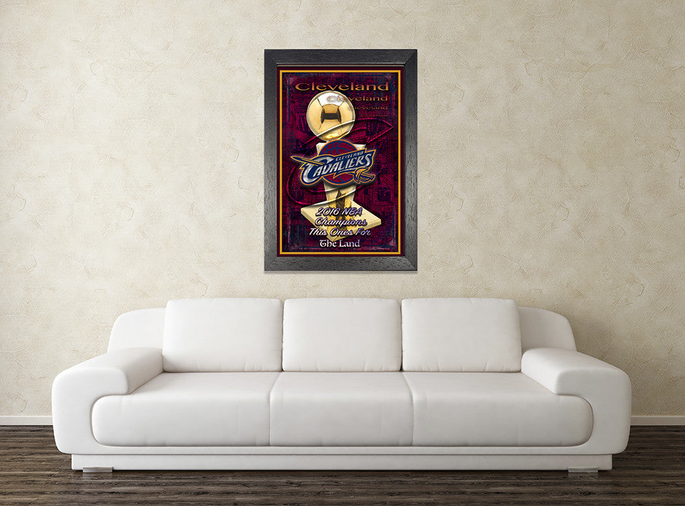 Cleveland CAVALIERS 2016 Championship Poster, Cleveland Cavaliers