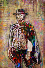 Clint Eastwood Poster, The Good The Bad And Ugly Tribute Fine Art