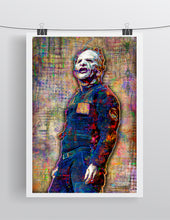 Corey Taylor of Slipknot Poster, Slipknot Tribute Fine Art