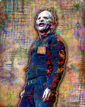 Corey Taylor of Slipknot Poster, Slipknot Tribute Fine Art