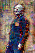 Corey Taylor of Slipknot Poster, Slipknot Tribute Fine Art