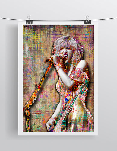 Courtney Love of Hole Poster, Hole Tribute Fine Art