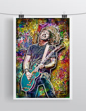 Dave Grohl Foo Fighters Poster, Dave Grohl Pop Art, Dave Grohl Tribute Fine Art