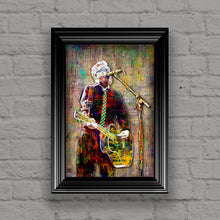 Flogging Molly Poster, Dave King of Flogging Molly Gift, Dave King Tribute Fine Art