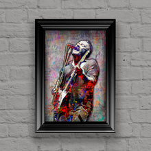 Dave Matthews Poster, Dave Matthews Band Gift 2, Dave Matthews Colorful Layered Tribute Fine Art