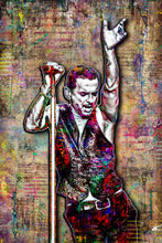 Depeche Mode Dave Gahan Poster, Depeche Mode Tribute Fine Art