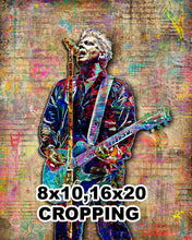 Dexter Holland of Offspring Poster, The Offspring Tribute Fine Art