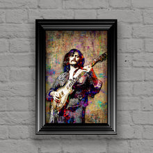 Dickey Betts Poster, Allman Brothers Gift, Dickey Betts Colorful Fine Art