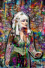 Dolly Parton Poster, Dolly Parton Colorful Gift, Dolly Parton Tribute Fine Art