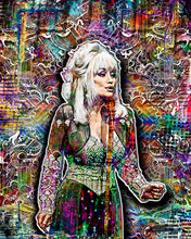 Dolly Parton Poster, Dolly Parton Colorful Gift, Dolly Parton Tribute Fine Art