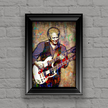 Don Felder Poster, Don Felder of the Eagles Gift, Don Felder Colorful Layered Tribute Fine Art