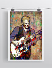 Don Felder Poster, Don Felder of the Eagles Gift, Don Felder Colorful Layered Tribute Fine Art