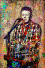 Don Henley Poster, Don Henley of the Eagles Gift, Don Henley Colorful Layered Tribute Fine Art