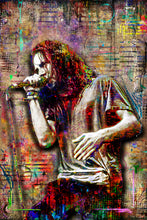 Eddie Vedder Poster, Eddie Vedder Pearl Jam 3 Print Tribute Fine Art