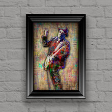 Elvis Costello Poster, Elvis Costello Tribute Fine Art