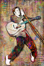 Elvis Presley Poster, Elvis Dancing Tribute Fine Art