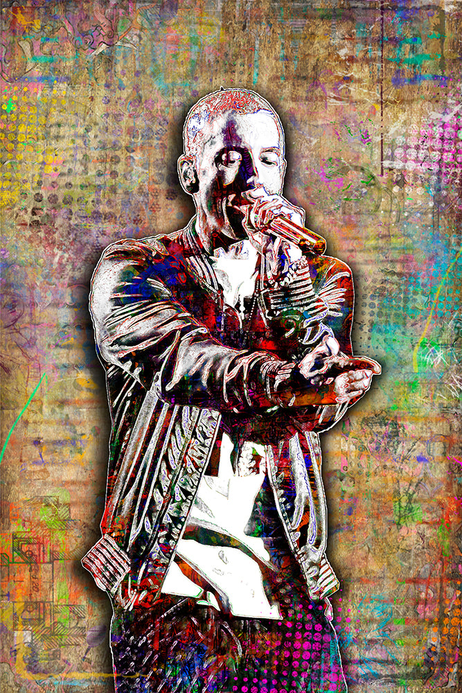 Eminem Poster, Emeniem Tribute Fine Art – McQDesign