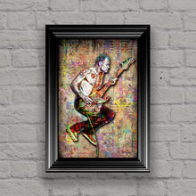 Flea Red Hot Chili Peppers Poster, Flea of The Red Hot Chili Peppers Gift,  RHCP Fine Art