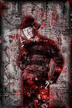 Freddy Krueger From "Nightmare on Elm Street" Poster, Freddy Horror Fine Art