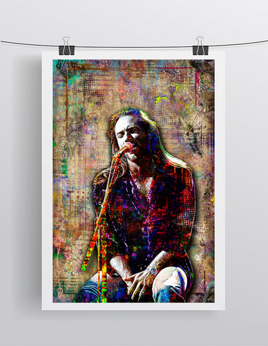 Geoff Tate Queensryce Poster, Queensrÿce Tribute Fine Art