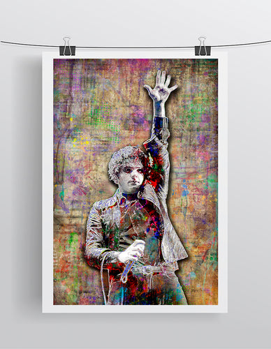 Gerard Way of My Chemical Romance Poster, Gerard Way Tribute Fine Art