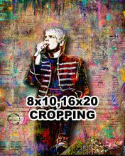 Gerard Way of My Chemical Romance Poster 2, Gerard Way Tribute Fine Art
