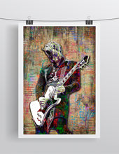 Ghost Nameless Ghoul Poster, Nameless Ghoul Portrait Gift, Ghost Tribute Fine Art