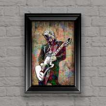 Ghost Nameless Ghoul Poster, Nameless Ghoul Portrait Gift, Ghost Tribute Fine Art
