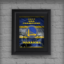 Golden State Warriors 2017 Championship Poster, GSW, Warriors Print, Warriors Basketball Gift, Steph Curry Warriors Art