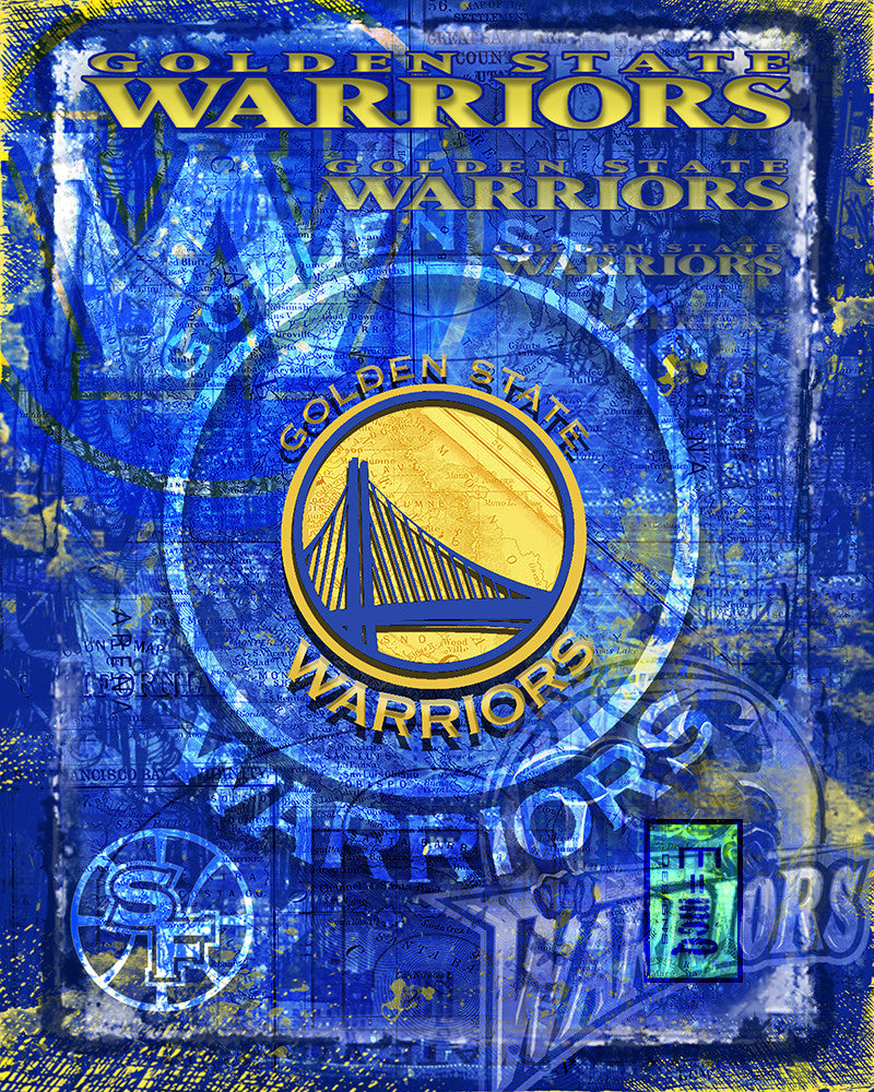 Curry Golden State Warriors Art Print - Perfect gift for the