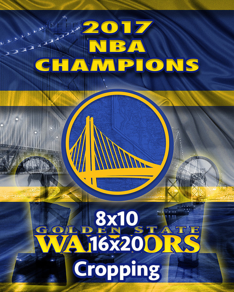 Golden State Warriors 2017 Championship Poster, GSW, Warriors Print, W –  McQDesign