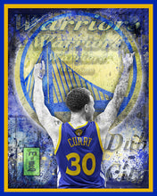 Golden State Warriors Steph Curry Poster, Warriors Print, Warriors Art