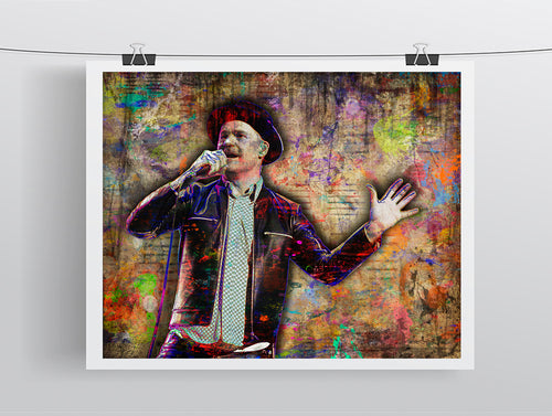 Good Downie Pop Poster, Gord Downie Pop Gift, Gord of the Tragically Hip  Tribute Fine Art