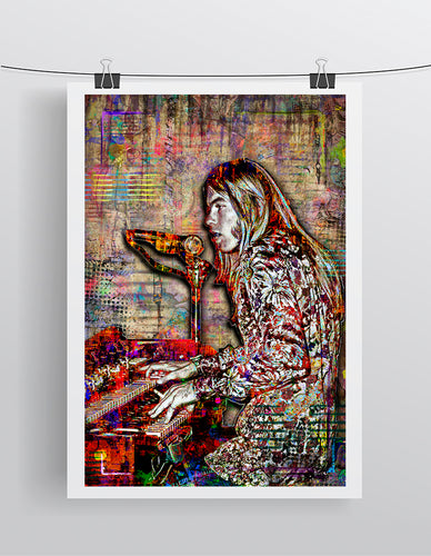 Gregg Allman Poster, Allman Brothers Gift, Gregg Allman 2 Fine Art