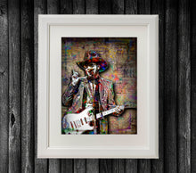 Hank Williams Junior Poster, Hank Williams Jr. Country Tribute Fine Art Poster