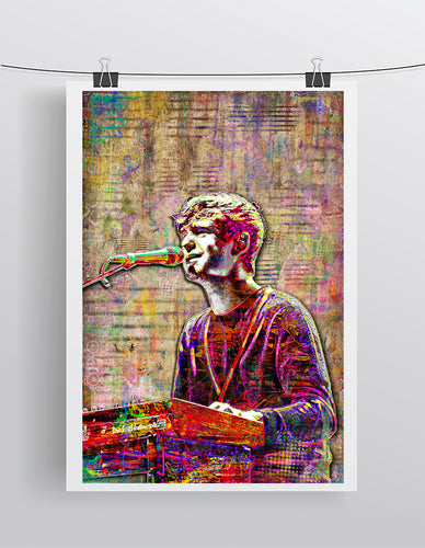 James Blake Poster, James Blake Tribute Fine Art