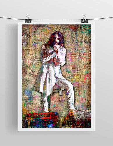 Jared Leto 30 Seconds to Mars Poster Fine Art