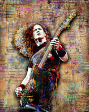 Jason Newsted Metallica Poster,  Metallica Tribute Fine Art Poster