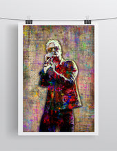 Jeff Gutt Poster, Jeff Gutt Pop Art Stone Temple Pilots Tribute Fine Art