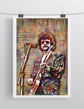 Jeff Lynne of Electric Light Orchestra Poster, ELO Tribute Fine Art