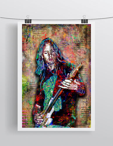 Jerry Cantrell Poster Jerry Cantrell Young and Alice In Chains Tribute Fine Art